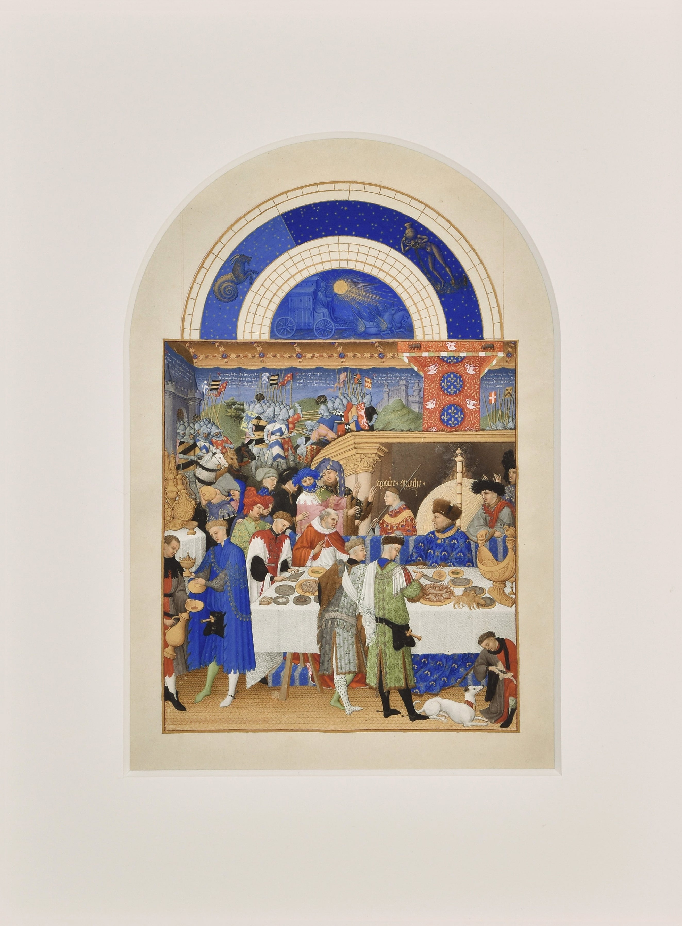 Fac-similé du mois de janvier