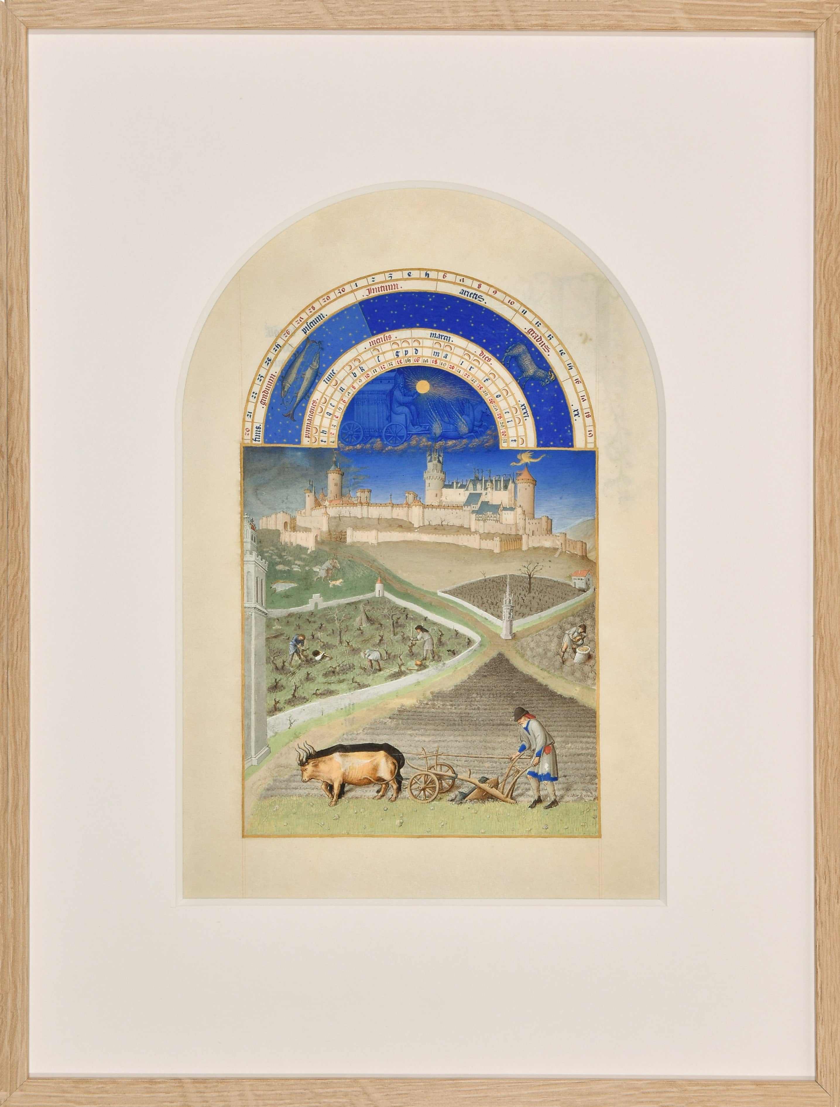 Fac-similé du mois de mars