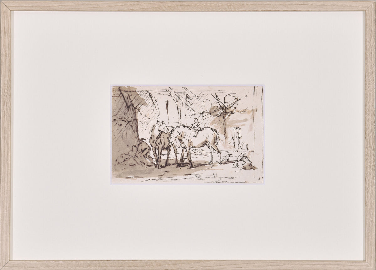 Fac-similé Croquis de jeunesse, retrouvé dans un journal d’Anna Klumpke